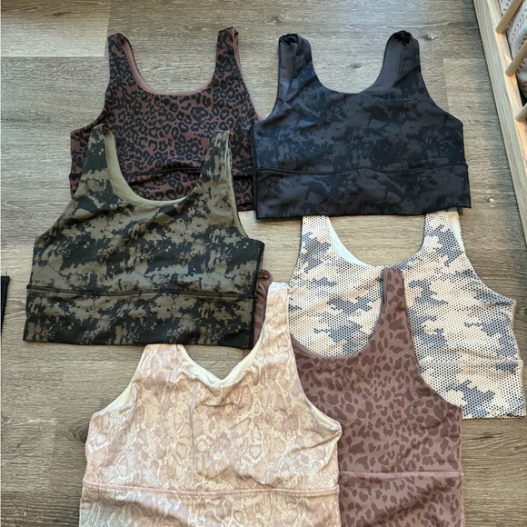 Set of 6 DYI Women's Sports Bras LARGE - Picture 1 of 10